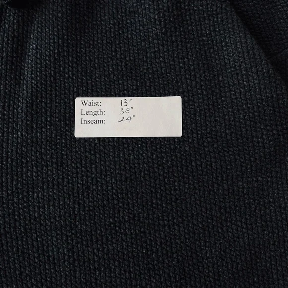 Lululemon Ribbed High-Rise Jogger 25" *7/8 Length in Heathered Black Size 4 - Picture 7 of 10